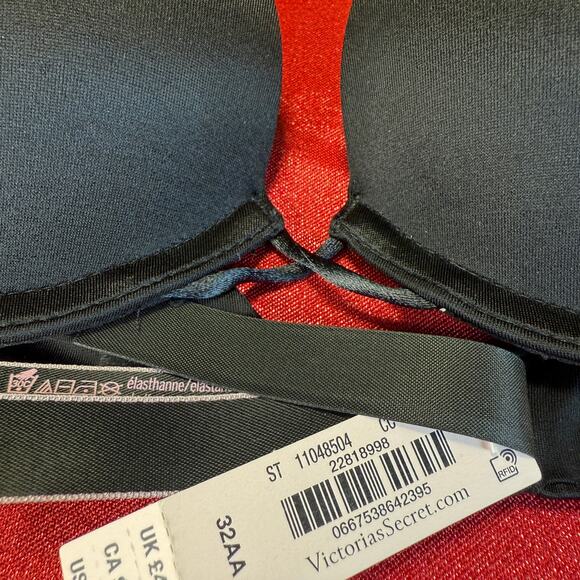 NWT Victoria's Secret Black Bomb Shell  32AA Adds 2 Cup Sizes Push Up Bra New - Picture 12 of 16